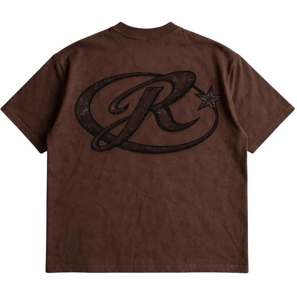 Brown Shirt Boxy Fit